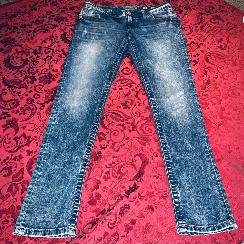 Acid Wash Miss Me Skinny Jeans Waist 28 Women’s